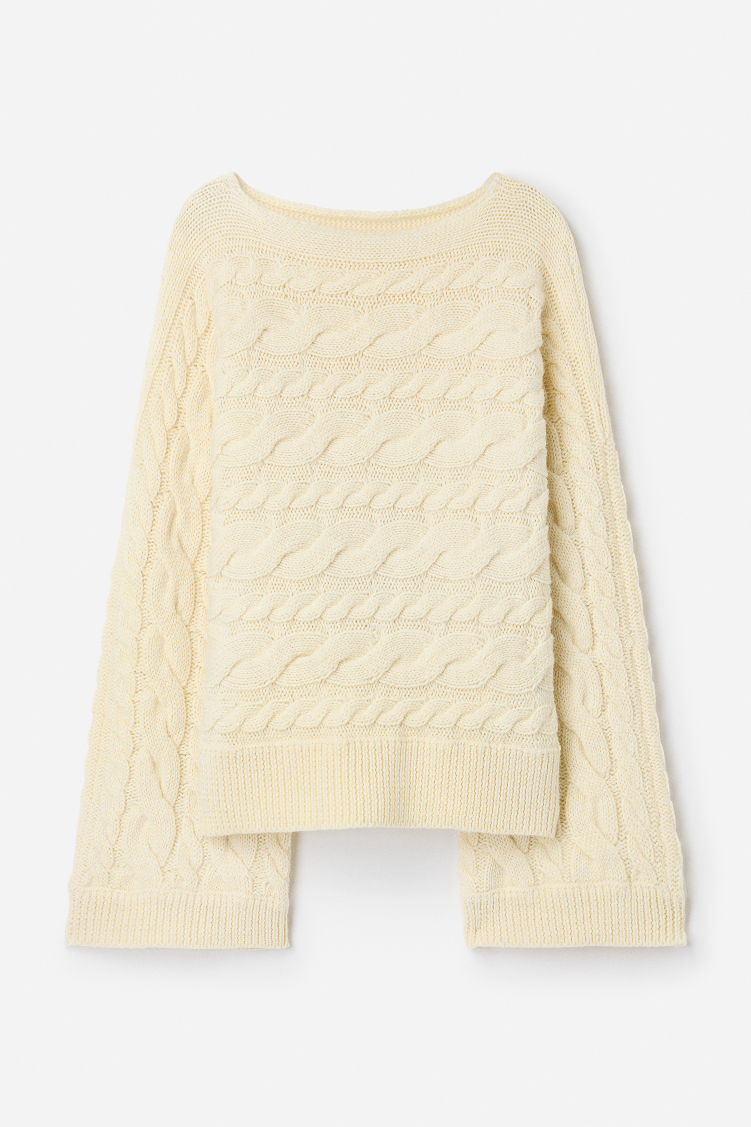 Filippa K Swedish Wool Braided Sweater In Multi